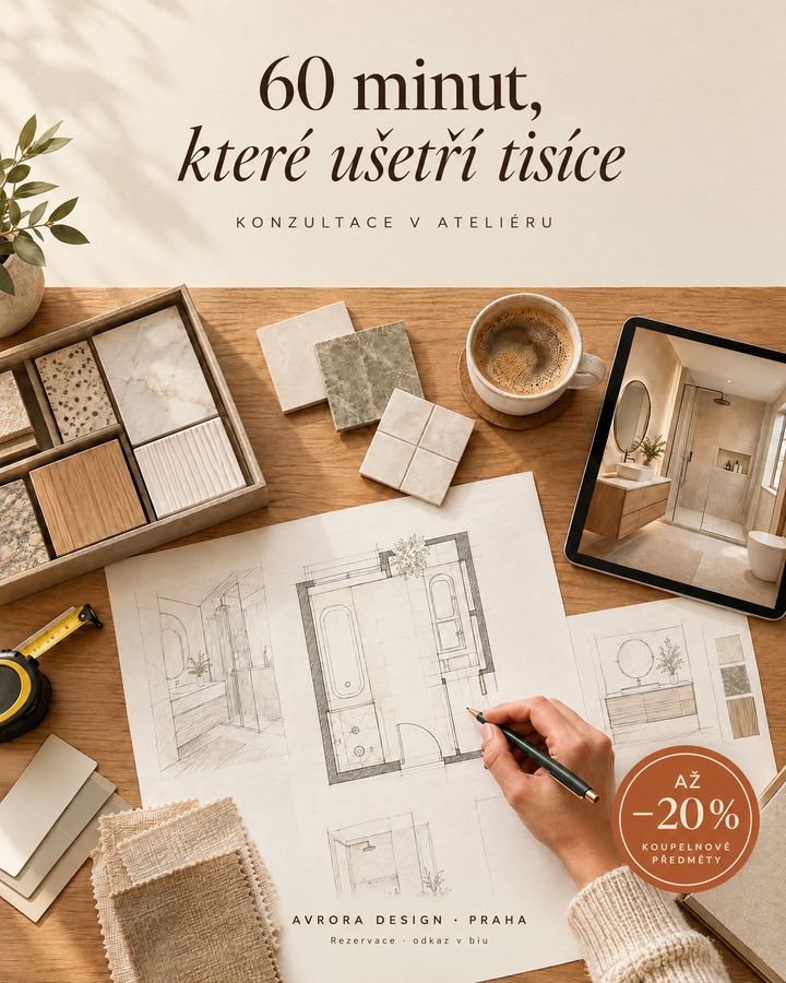 60 minut, které ušetří tisíce. Konzultace v ateliéru